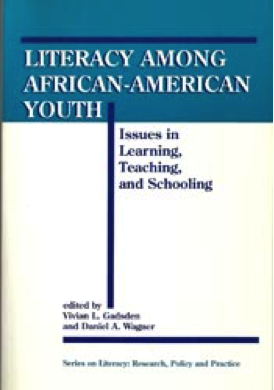 Publication Cover: Literacy among African-American youth.