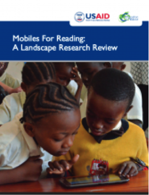 Publication Cover: Mobiles for reading: A landscape research review.
