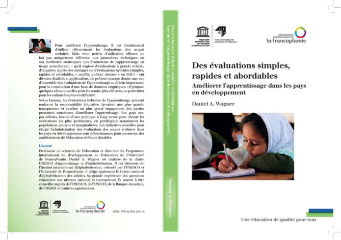 Publication Cover: Smaller, quicker, cheaper: Improving learning assessments in developing countries.