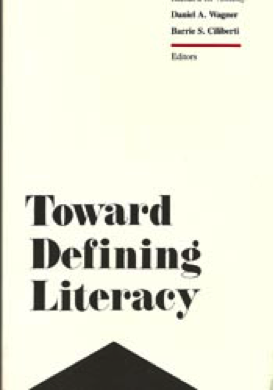 Publication Cover: Toward defining literacy.